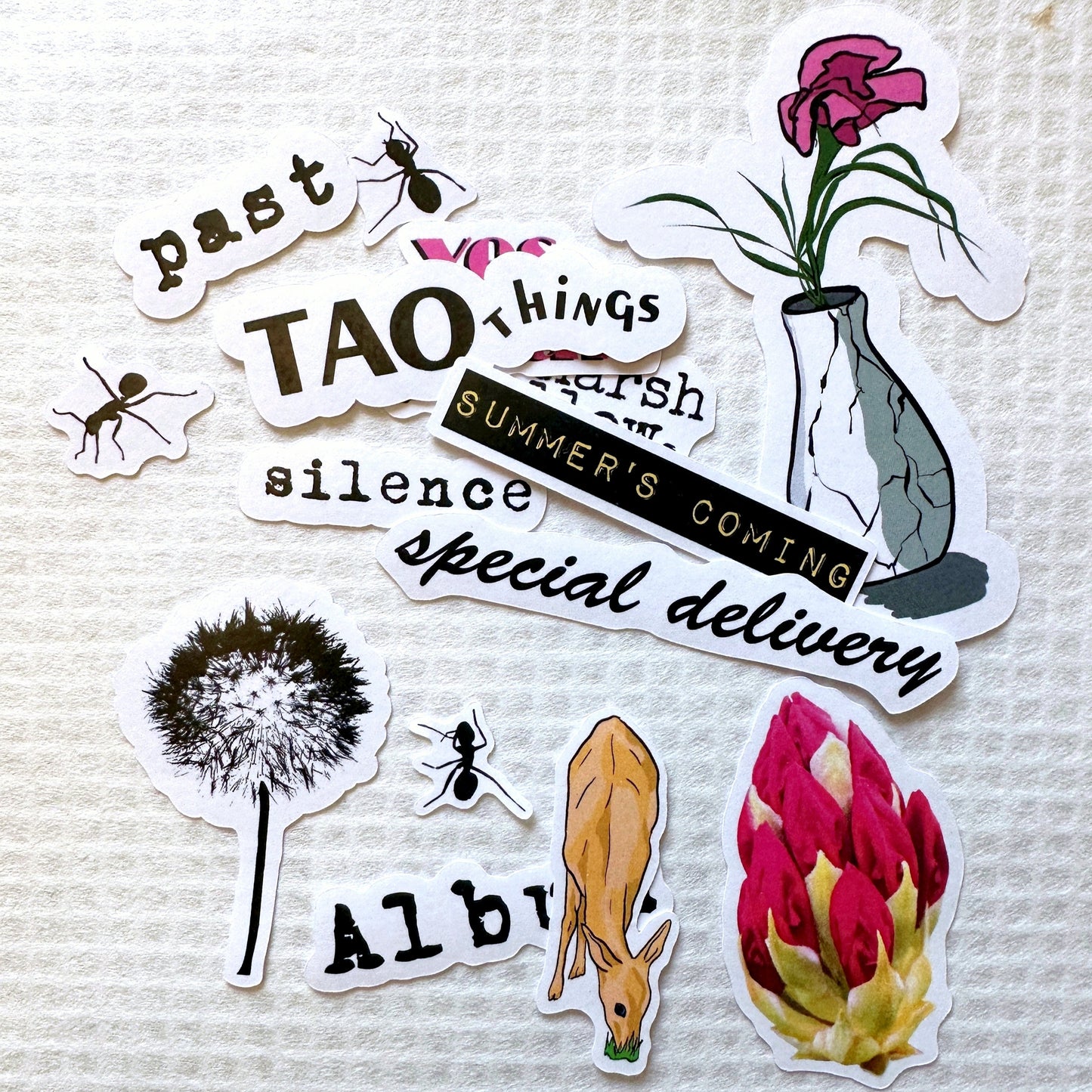 Garden Guests - sticker sheet by TAOthings Studio