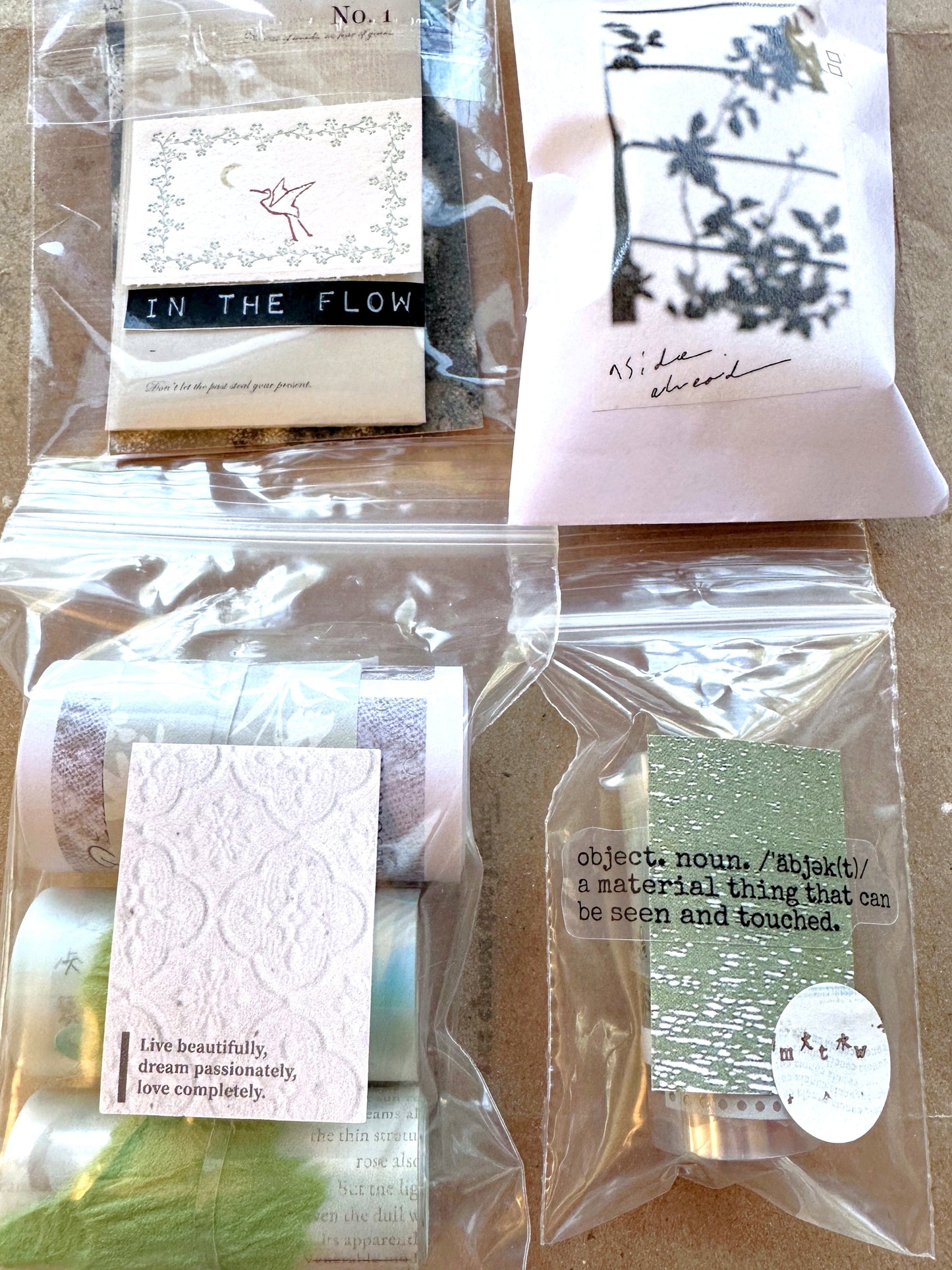 Les Objets - sticker sheet by TAOthings Studio