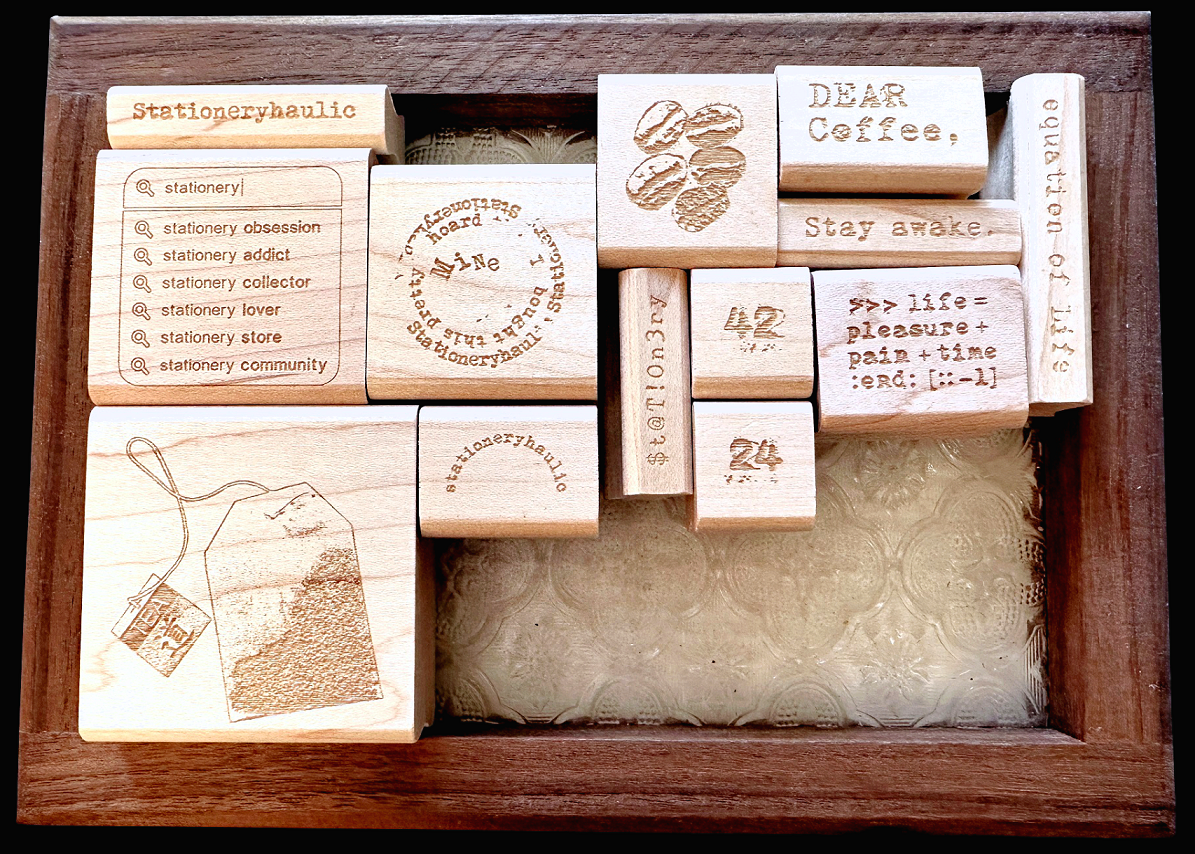 TAOthings Studio - Tao Tea rubber stamp