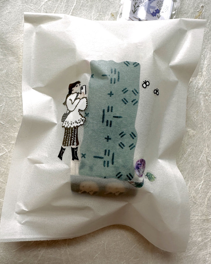 A Great Idea - Japanese Window Lattice Palette (Spring) kiss-cut washi tape SAMPLES