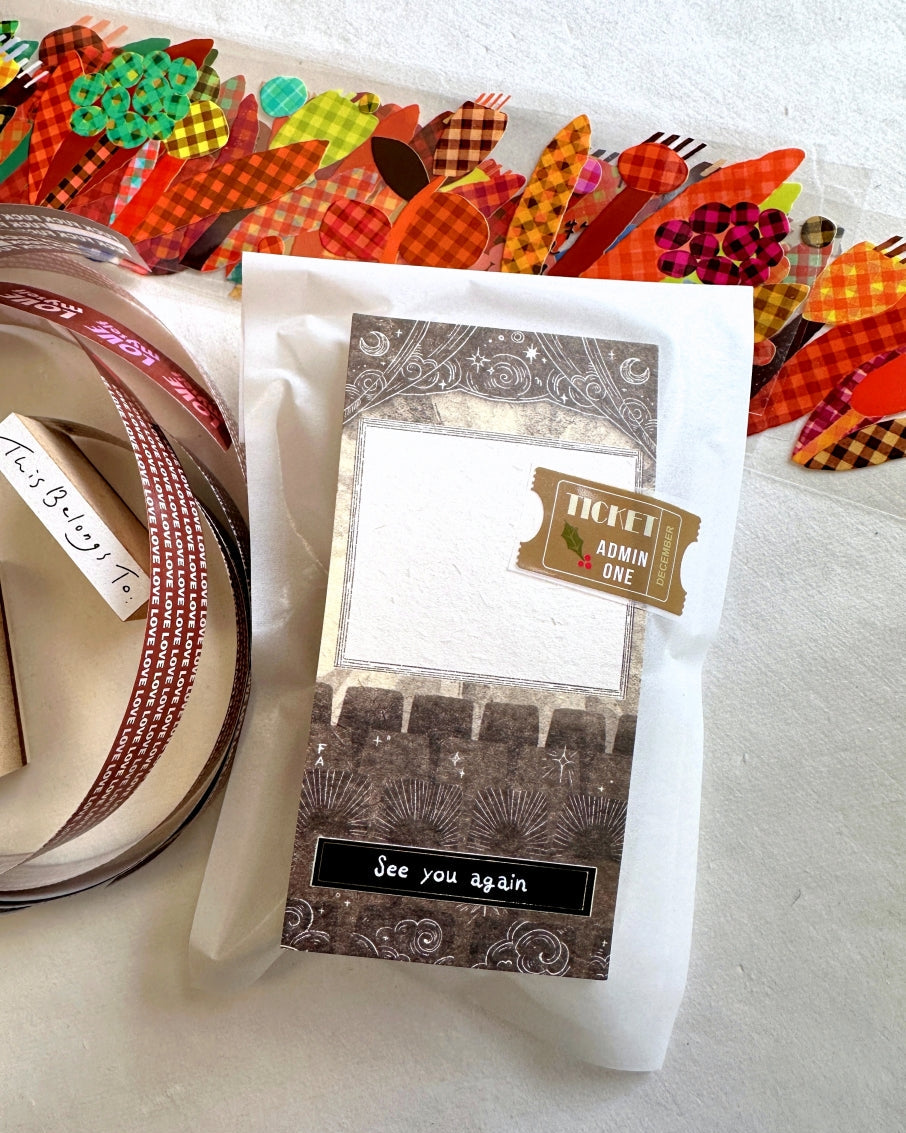 A Kind of Café - The Garden: Play with Plaid PET tape SAMPLES