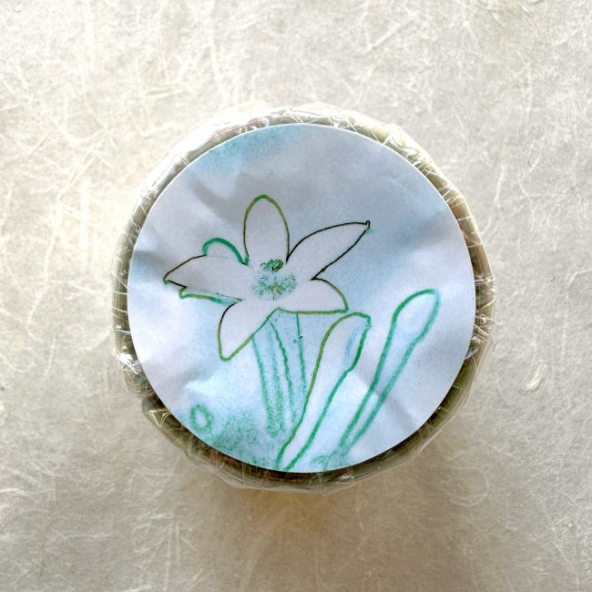 A Small Sand Dune - Various Flowers kiss-cut PET tape SAMPLES