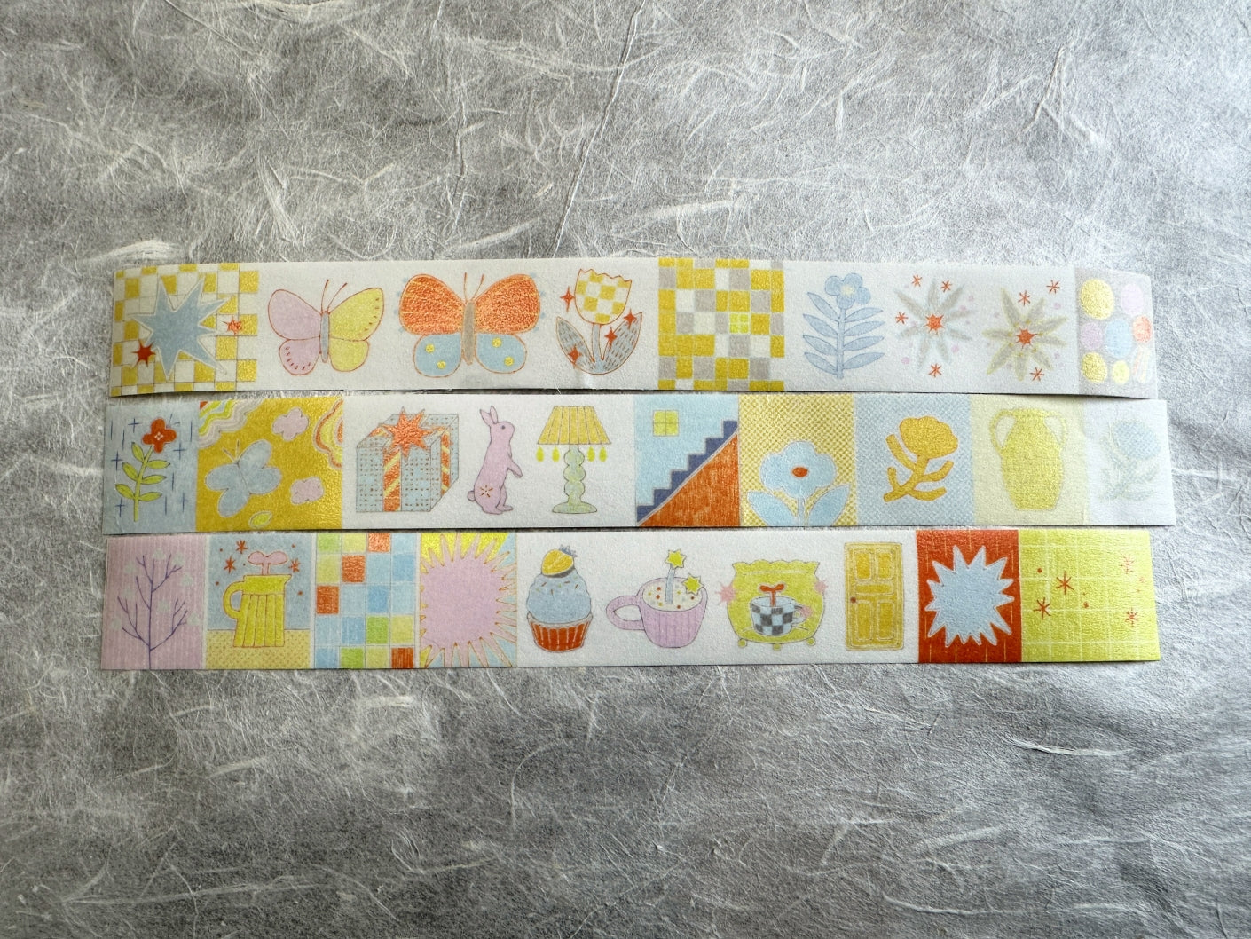 Blue Semicircle - Sugar Pop washi tape SAMPLES