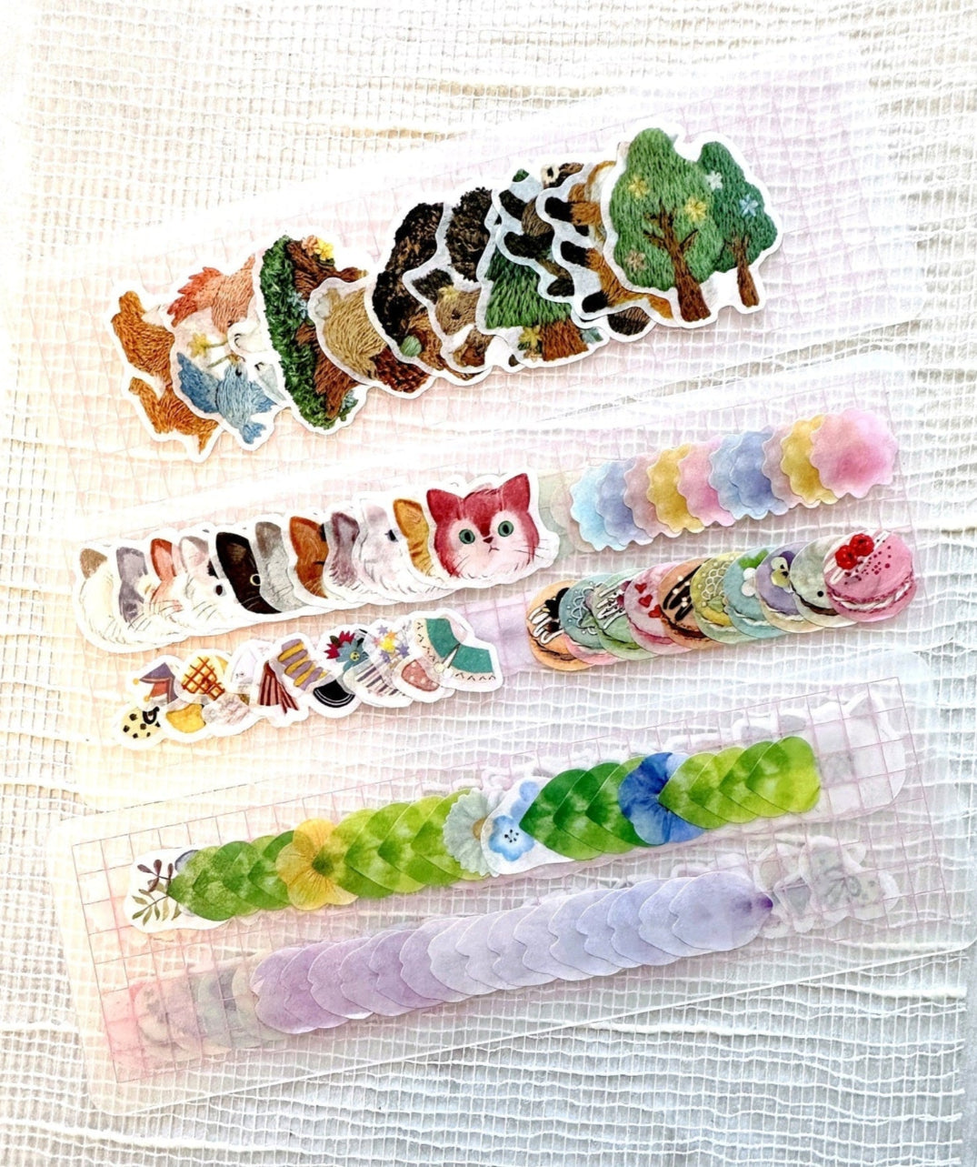 Bande - Fairy Tale Snow Globes masking sticker roll SAMPLES