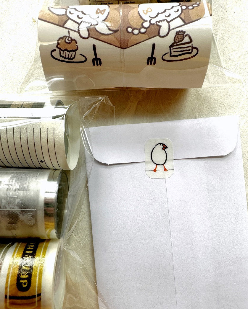 Bande - Finch masking sticker roll SAMPLES