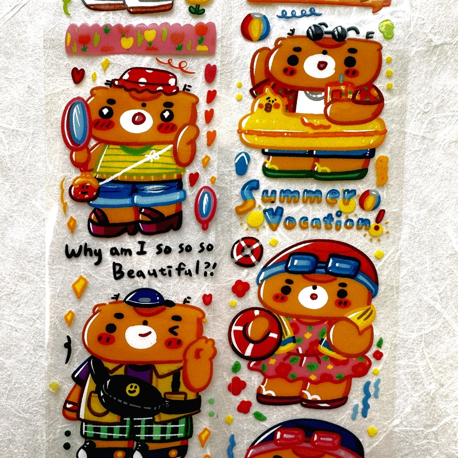 BuLan's Studio - Summer Outfit (4.5 cm x 200 cm) PET tape SAMPLES