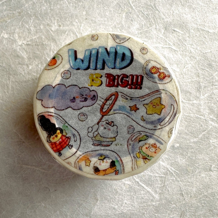 BuLan's Studio - Wind Is Big washi tape SAMPLES