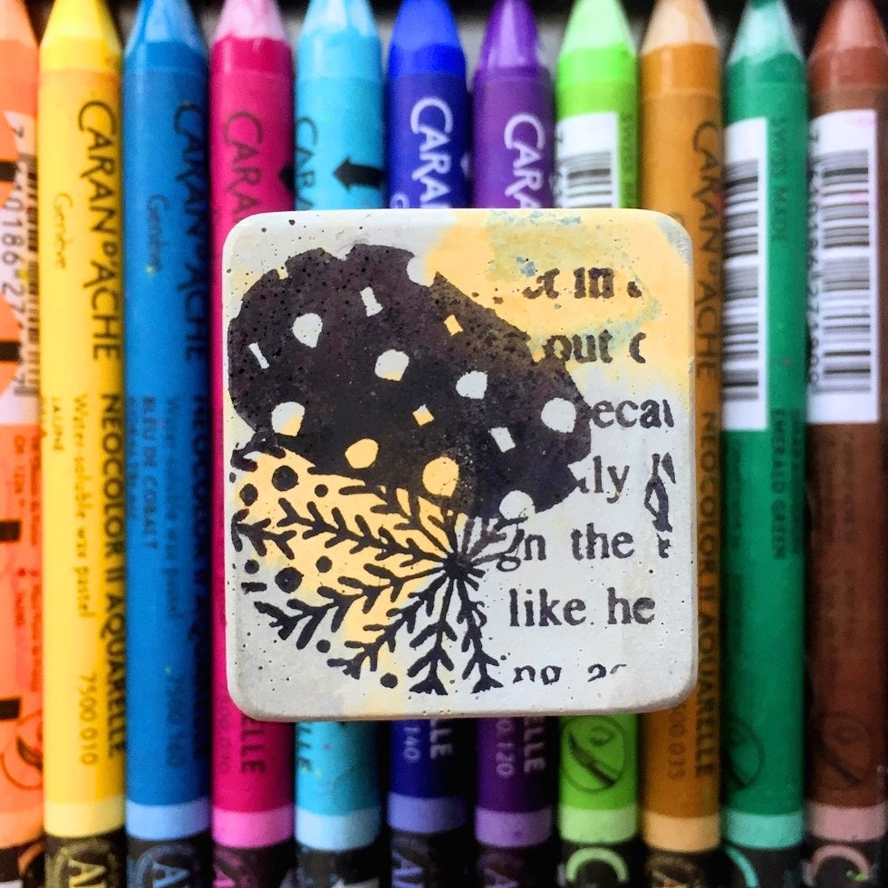 Dan Wei Ind. - No. 343 cement rubber stamp