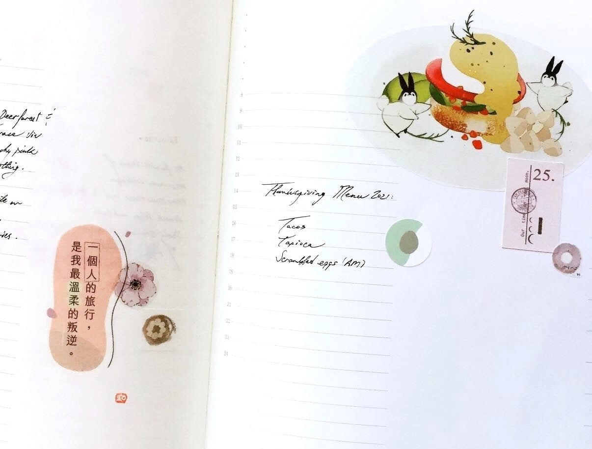 Deerforest - Beautiful Encounter washi tape SAMPLES