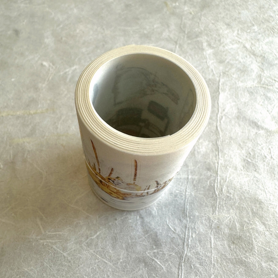 Ding Ding - Winter washi loop 333 cm | **DISCOUNTED due to mild edge damage at start of roll (stickers are unharmed!)**