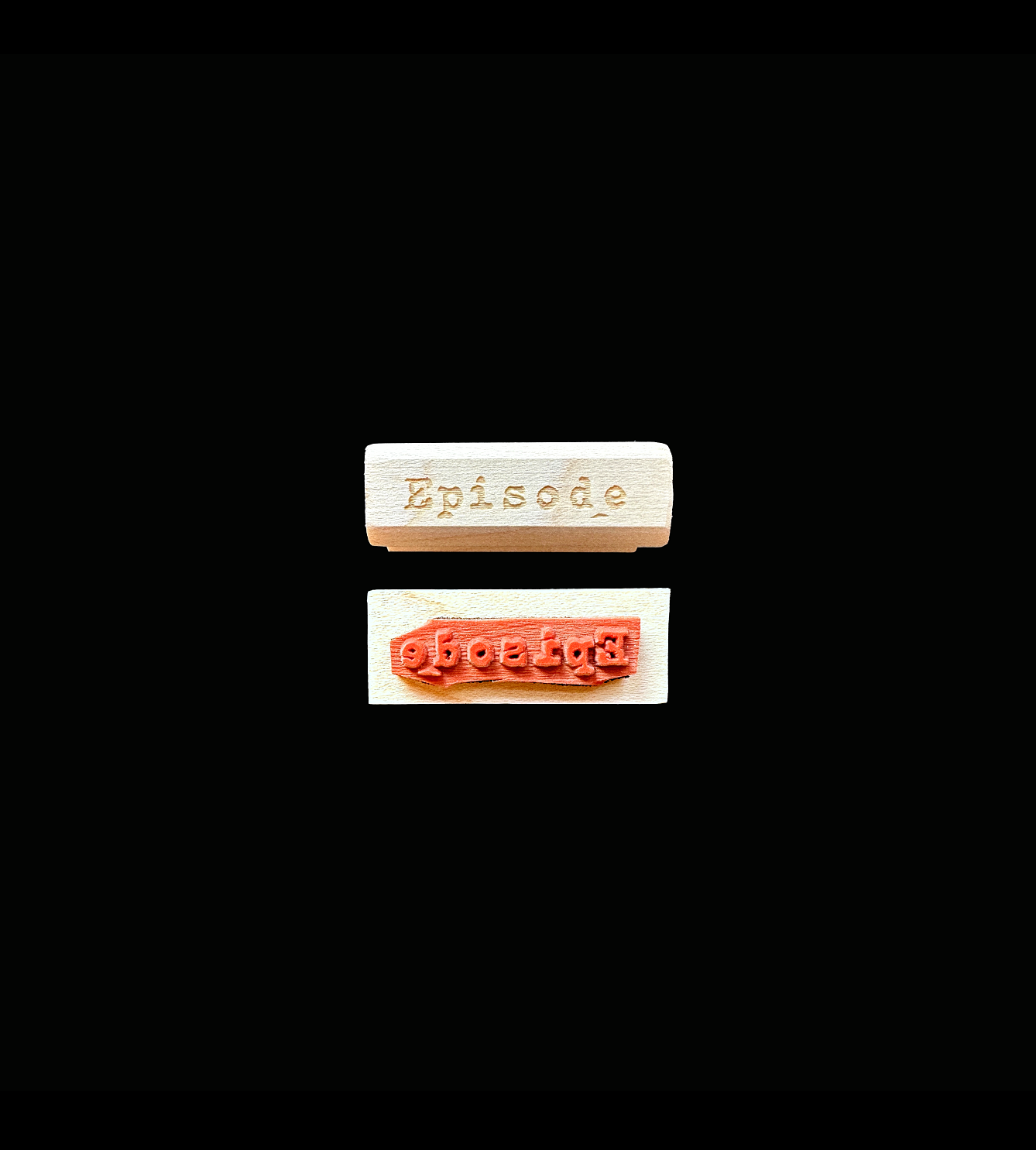 TAOthings Studio - Premiere/Finale & Episode rubber stamps (for beginnings, endings, and in betweens)