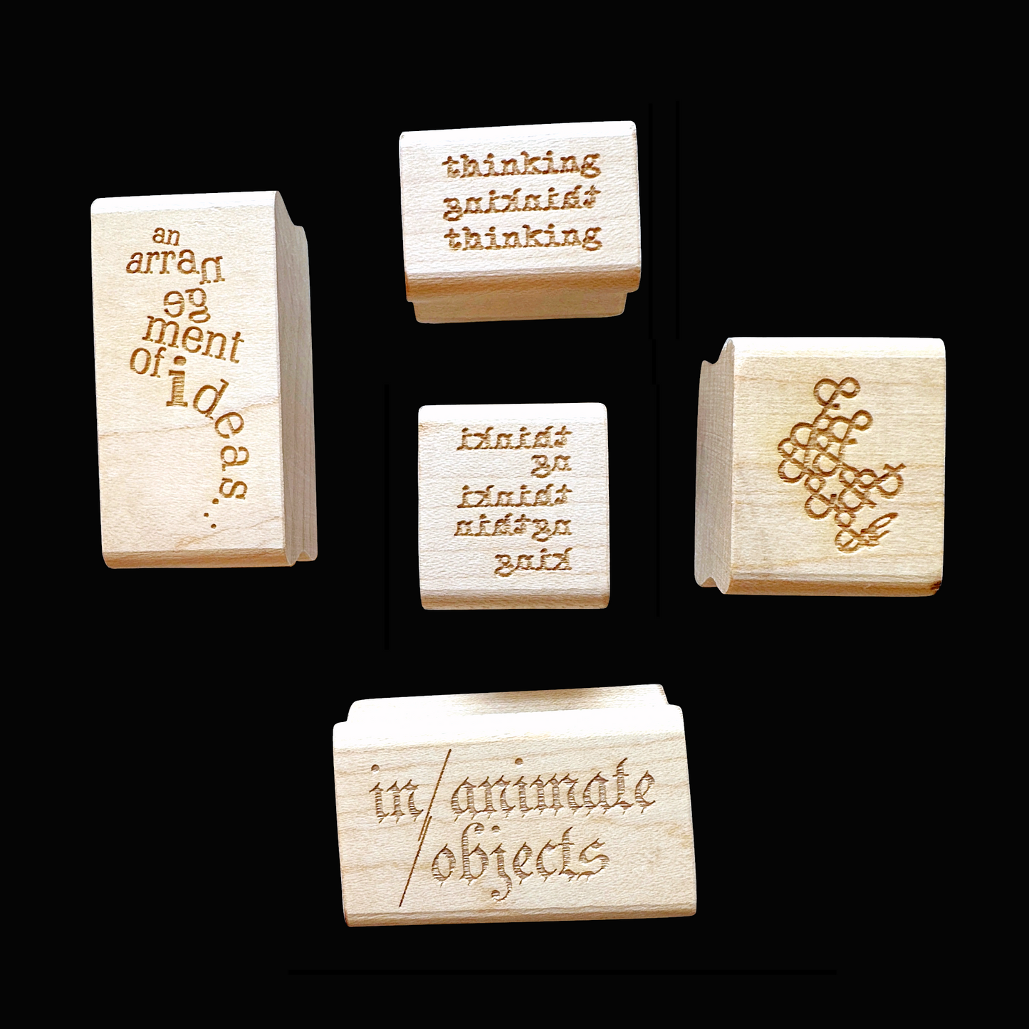 TAOthings Studio - An Arrangement of Ideas rubber stamp