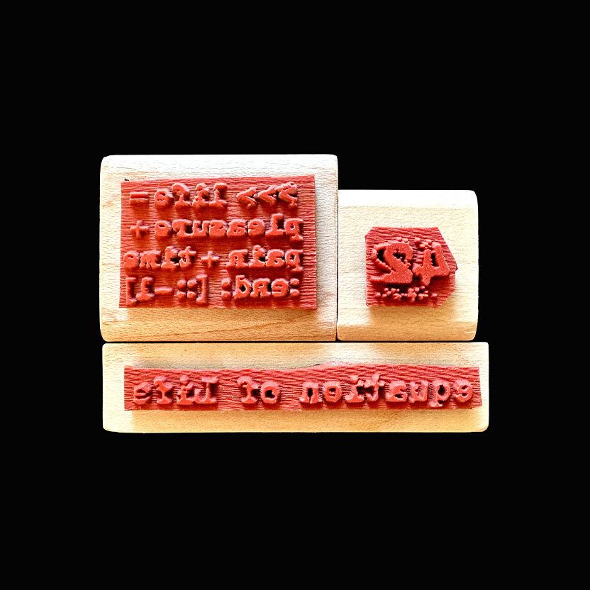 TAOthings Studio - “42” mini rubber stamp