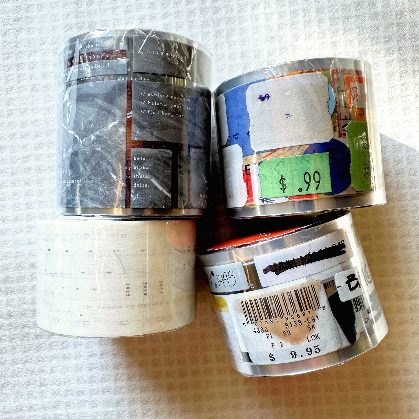 Jr. Journal - Solid Tag PET tape SAMPLES