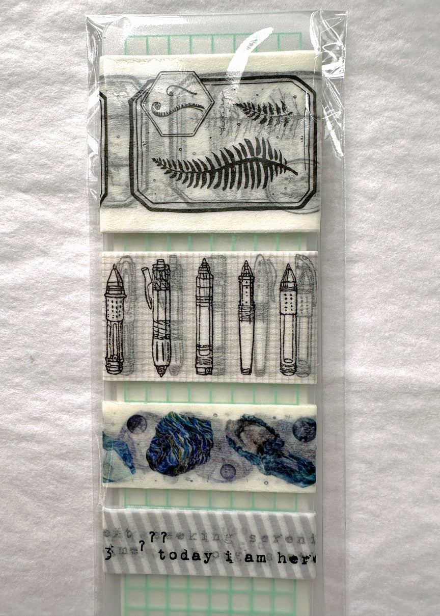 Lin Chia Ning - Pens washi tape SAMPLES