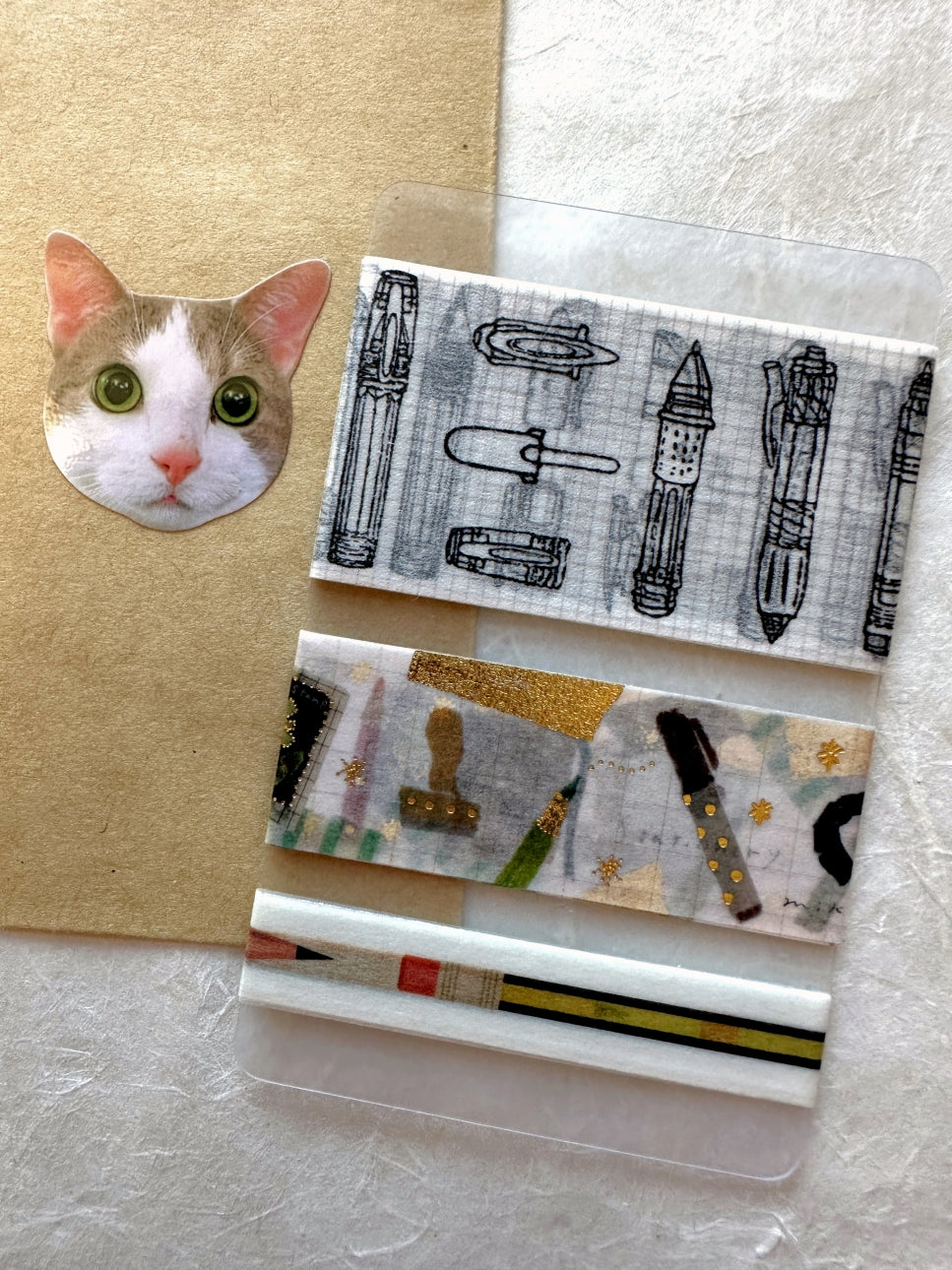 Lin Chia Ning - Pens washi tape SAMPLES