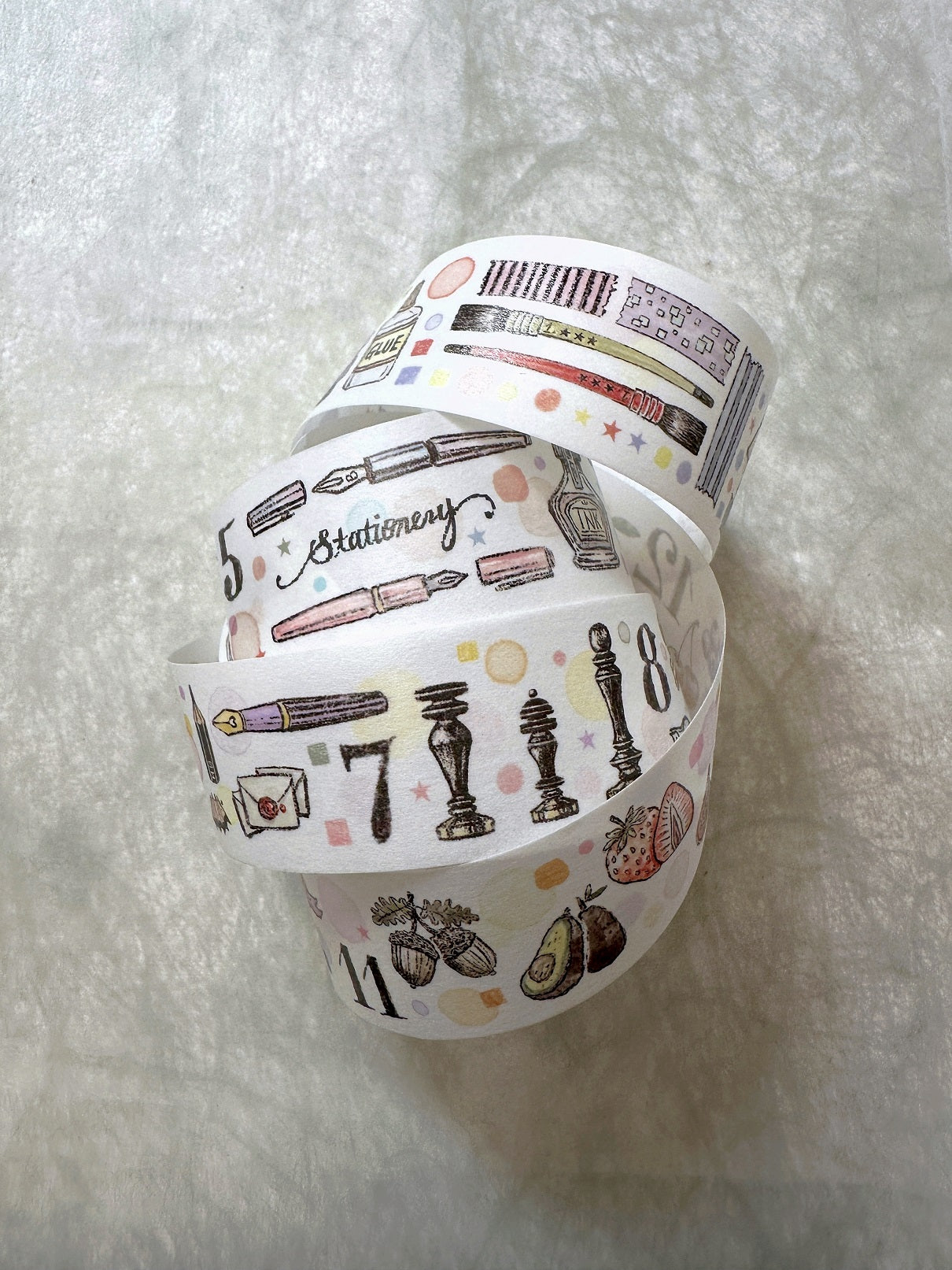 Lin Chia Ning - Joy Bringer Week 1 PET & washi tape SAMPLES