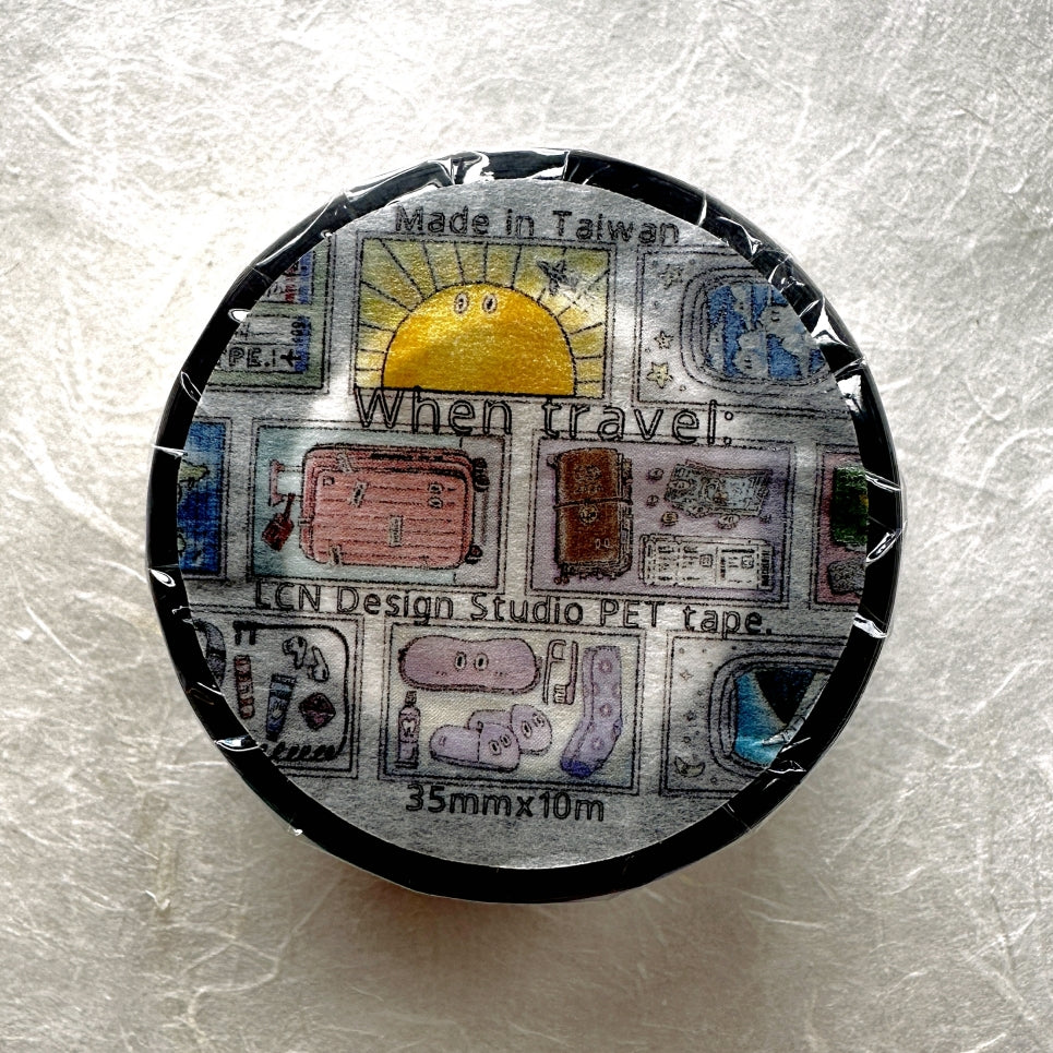 Lin Chia Ning - When Travel PET tape SAMPLES
