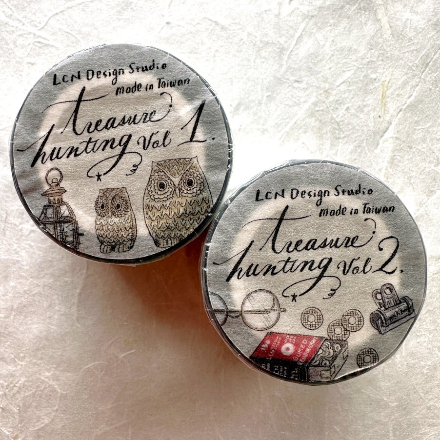 Lin Chia Ning - Treasure Hunting Vol. 1 kiss-cut PET tape SAMPLES