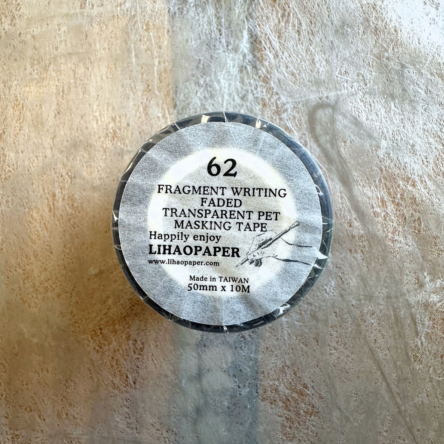 LihaoPaper - Fragment Writing: Faded PET tape (5 cm x 150 cm) SAMPLES