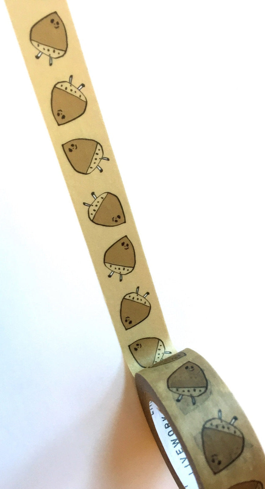 Livework - Happy acorn masking tape SAMPLES