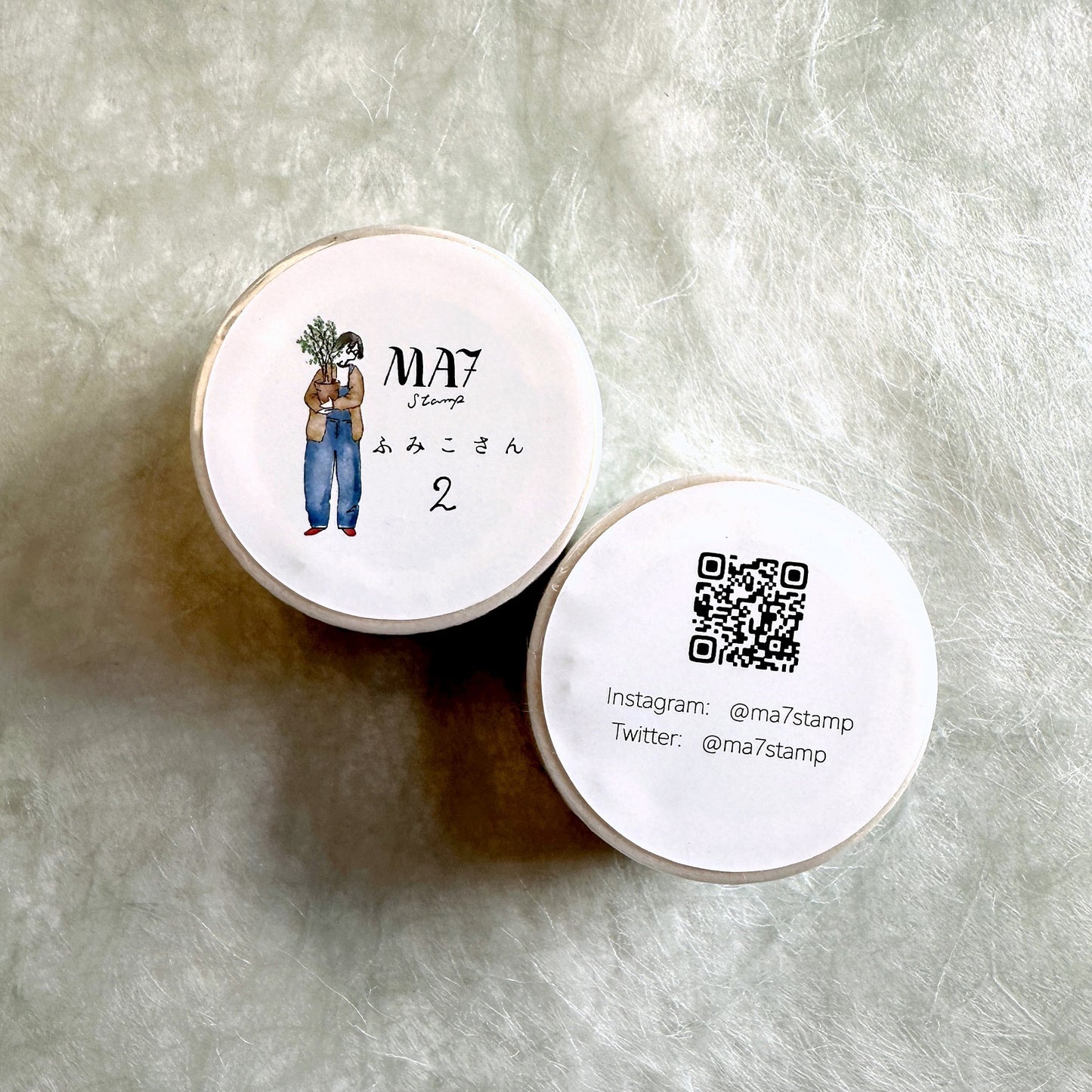 MA7stamp - Fumiko washi tape SAMPLES