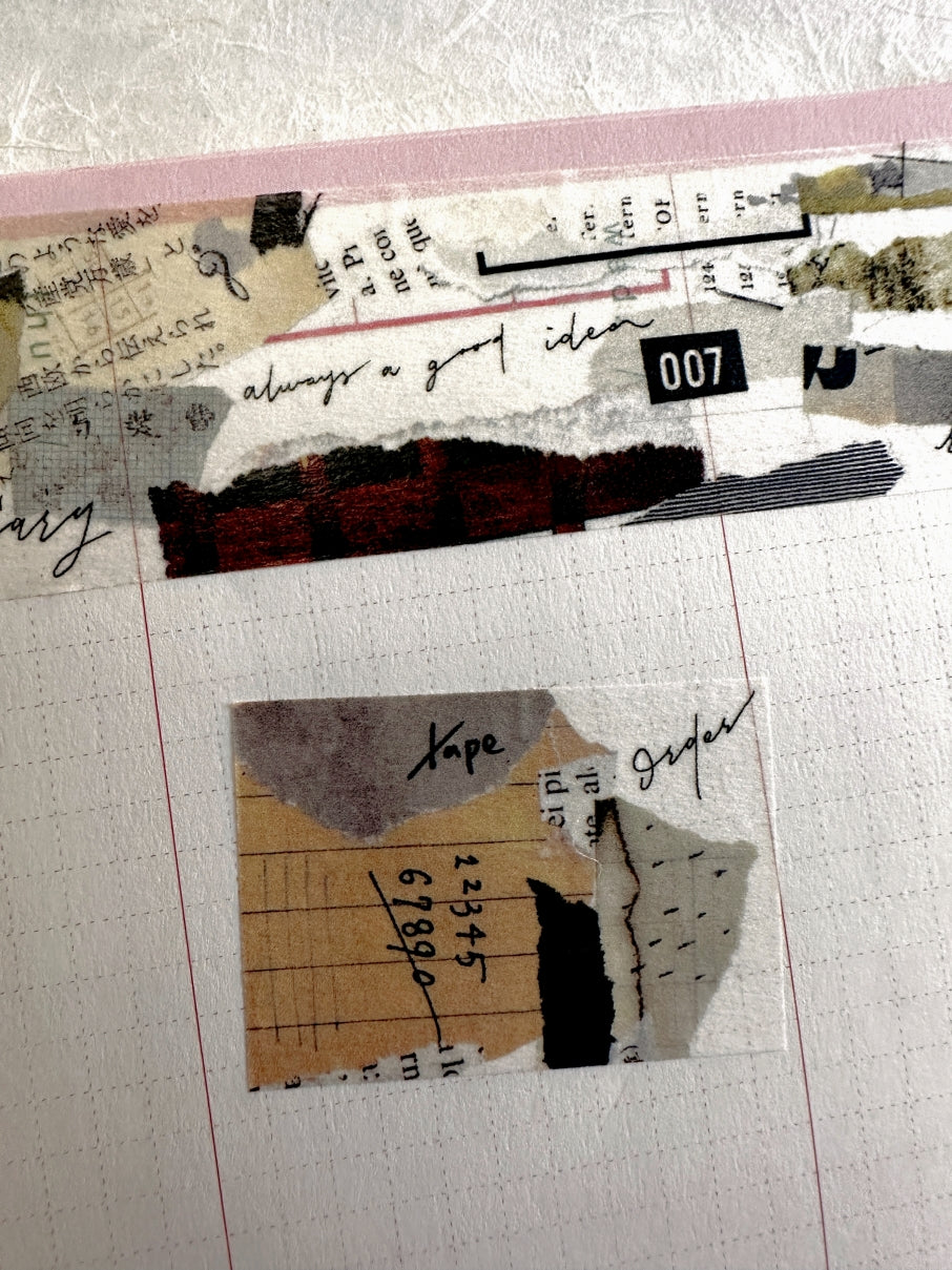 Mr. Eggplants - Paper Pieces washi tape SAMPLES