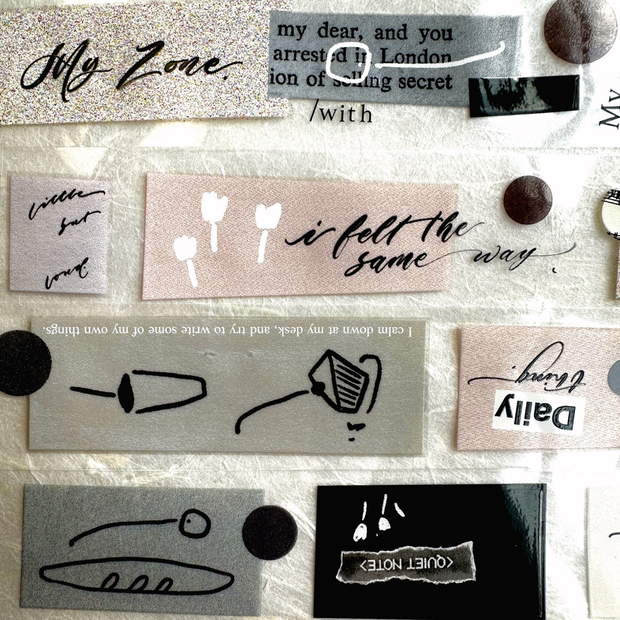 Mr. Eggplants - My Zone PET tape SAMPLES