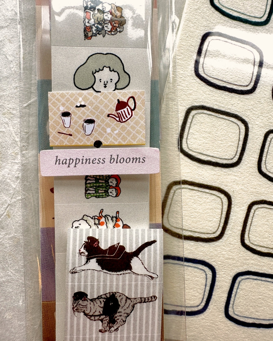 Nagaki Perm - Women label sticker roll SAMPLES