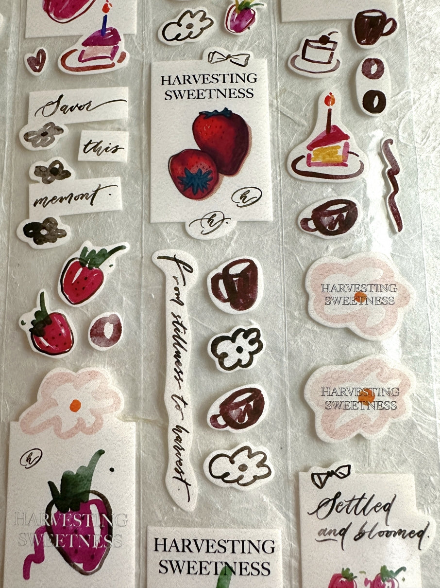 Mr. Eggplants - Harvesting Sweetness PET tape SAMPLES