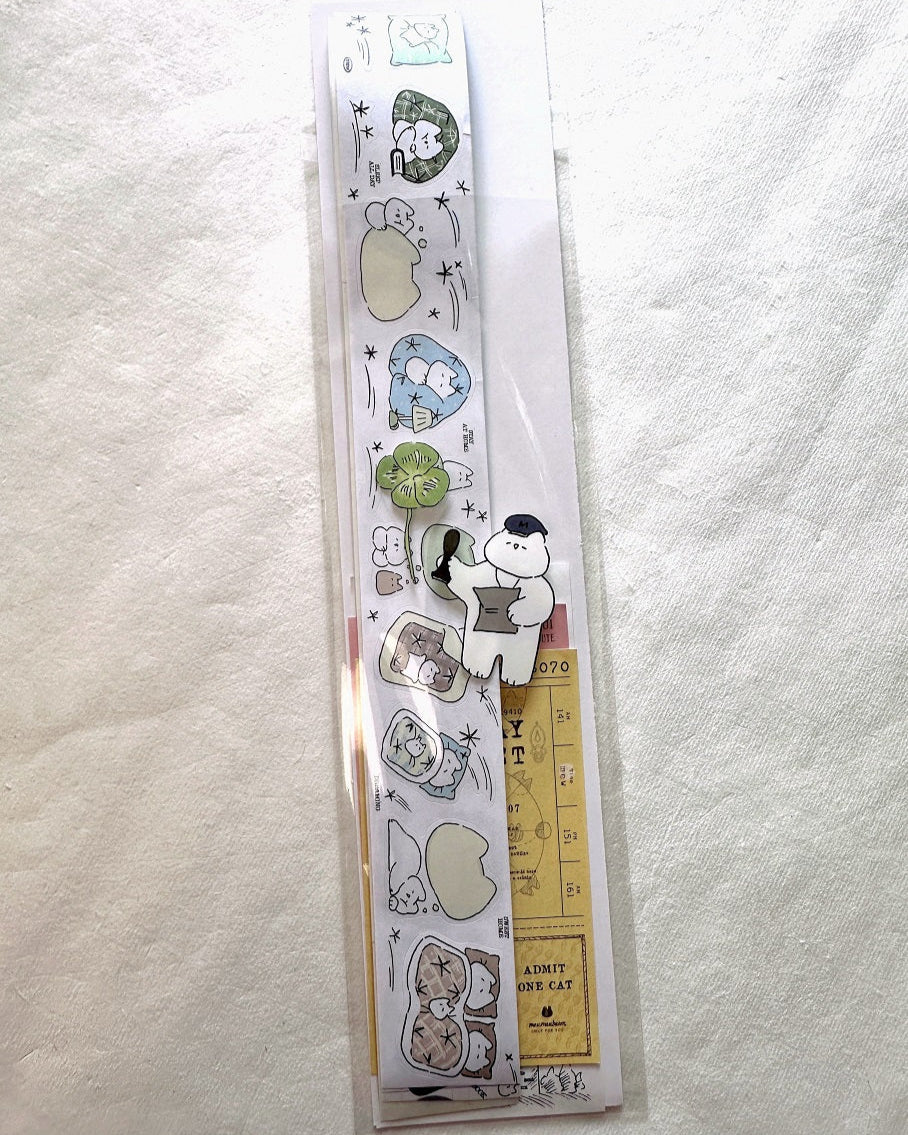 Mewmewbeam - Ticket Office PET tape SAMPLES