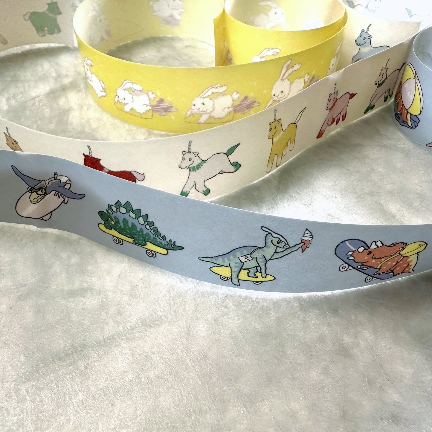 MSRY Stationery - Candle Horse Run to the Good Life washi tape SAMPLES