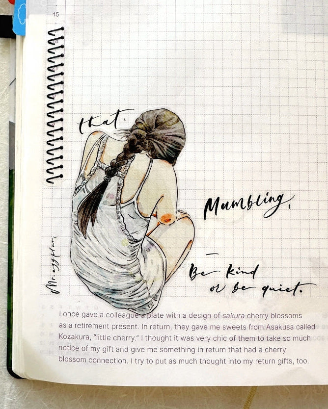 Ding Ding - You kiss-cut PET tape SAMPLES