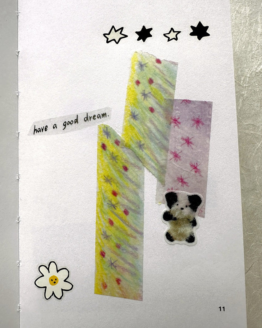 袜子Meow - Wild Grass washi tape