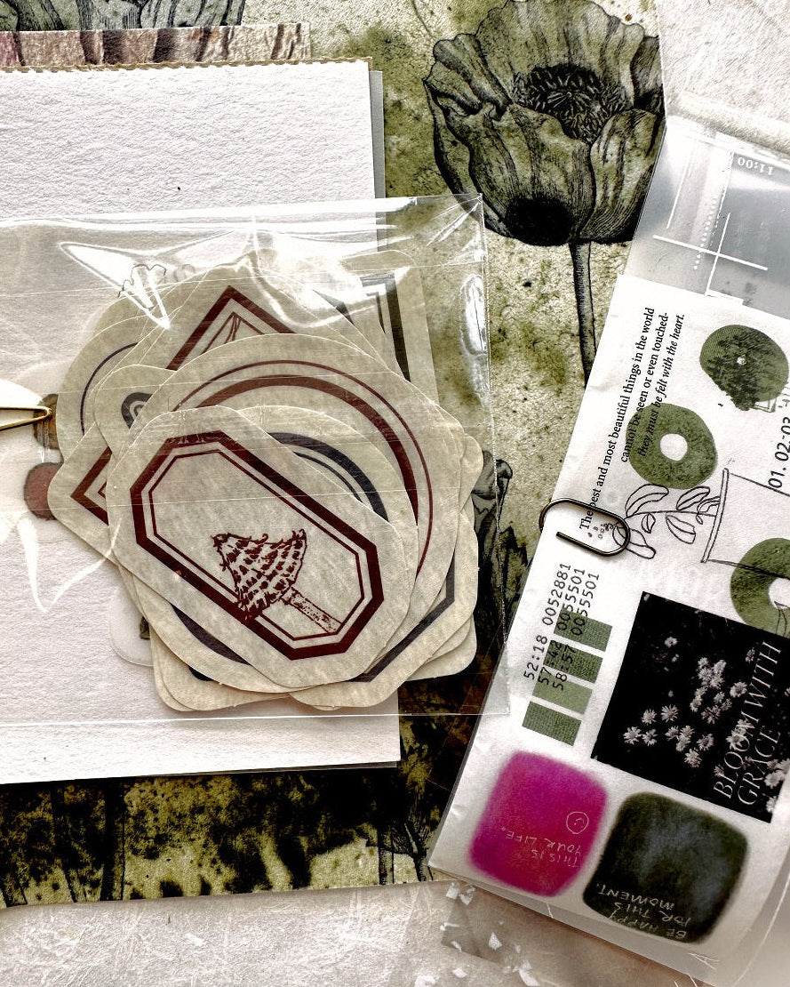 Kurukynki - Here and There washi tape SAMPLES