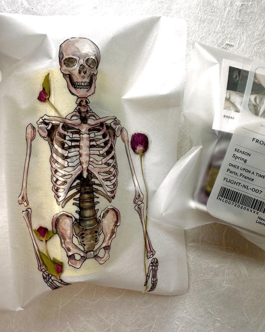 Monchiichen - Skeleton PET tape (9 cm x 135 cm) SAMPLES