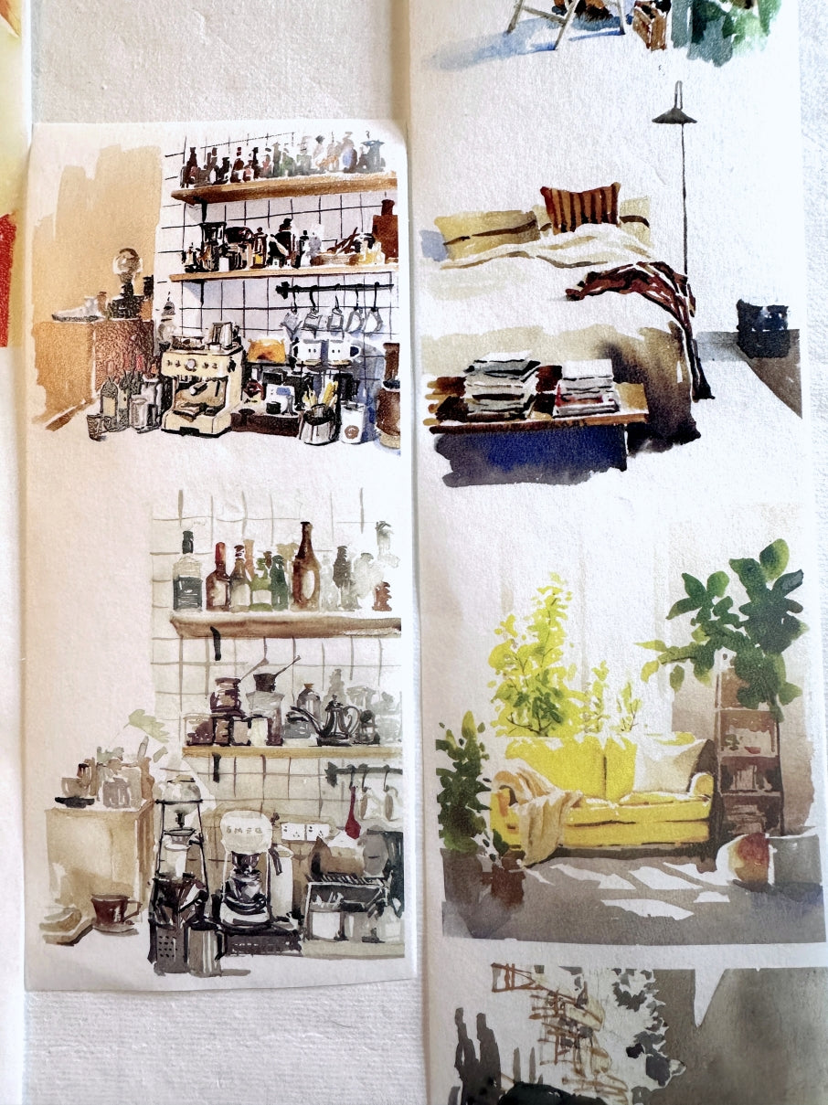 Moodtape - A Little Free washi tape SAMPLES