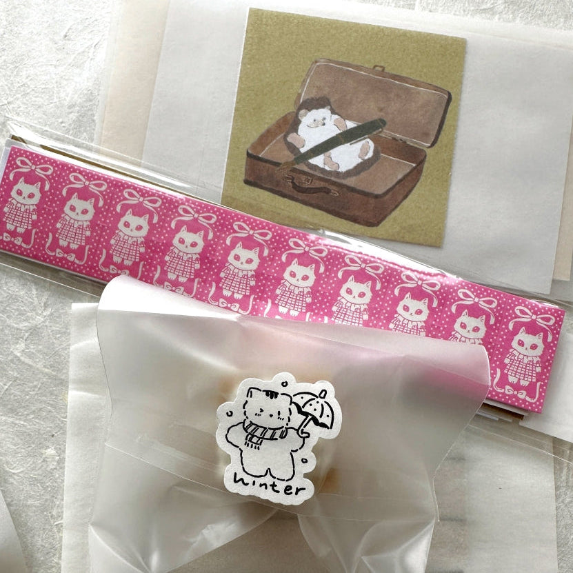 Muguang - Delicious Life, Flower World, & Sweet Diary sticker roll SAMPLES