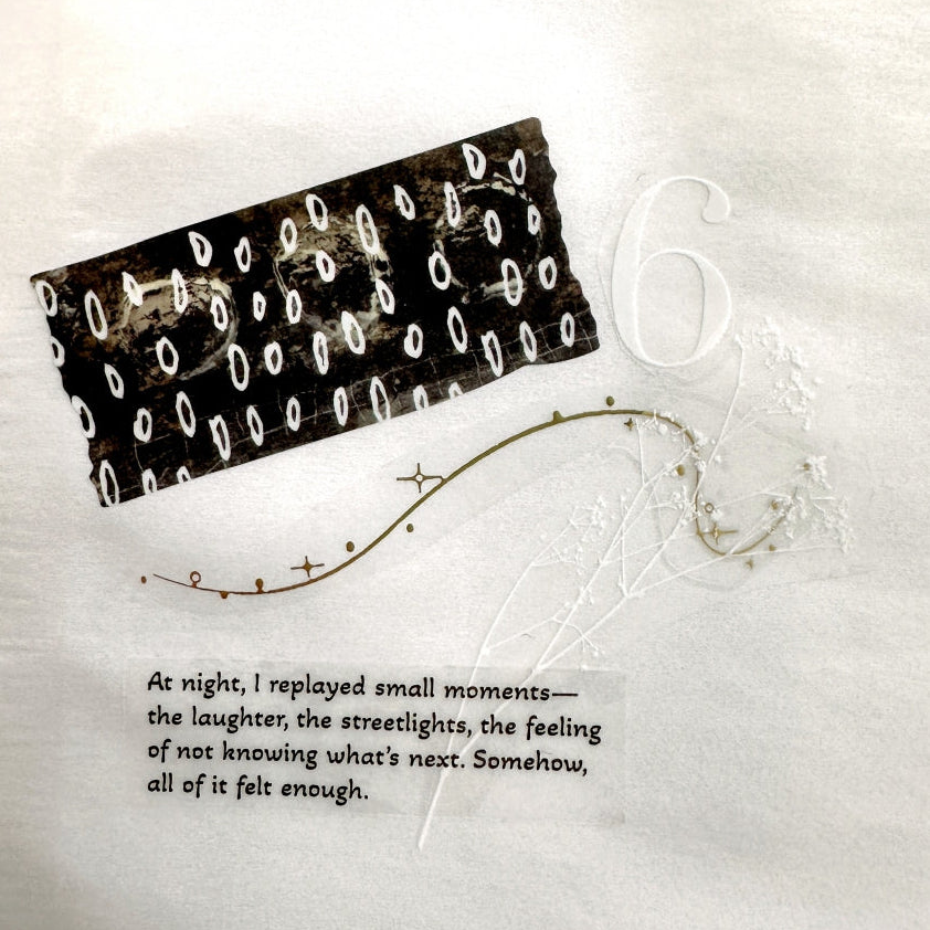 Lin Chia Ning - This and That White PET tape (5 cm x 200 cm) SAMPLES