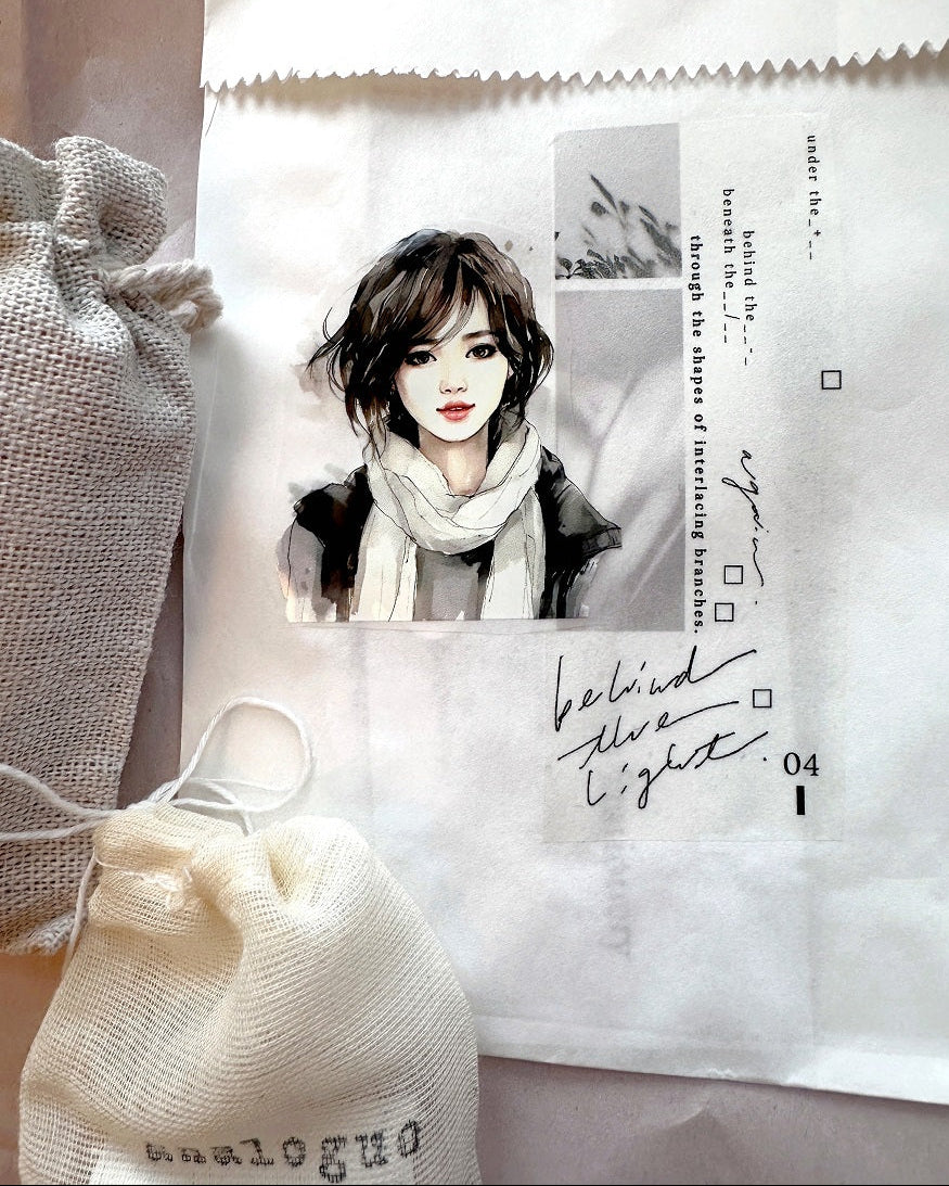 NeverLand Studio - Cozy Girl PET tape SAMPLES