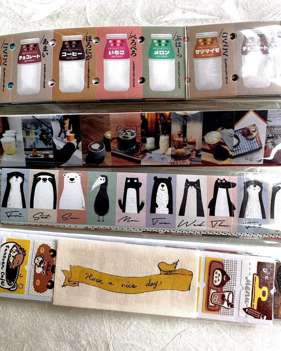 Kurahashirei - Kodomo Beya petite sticky memo roll SAMPLES