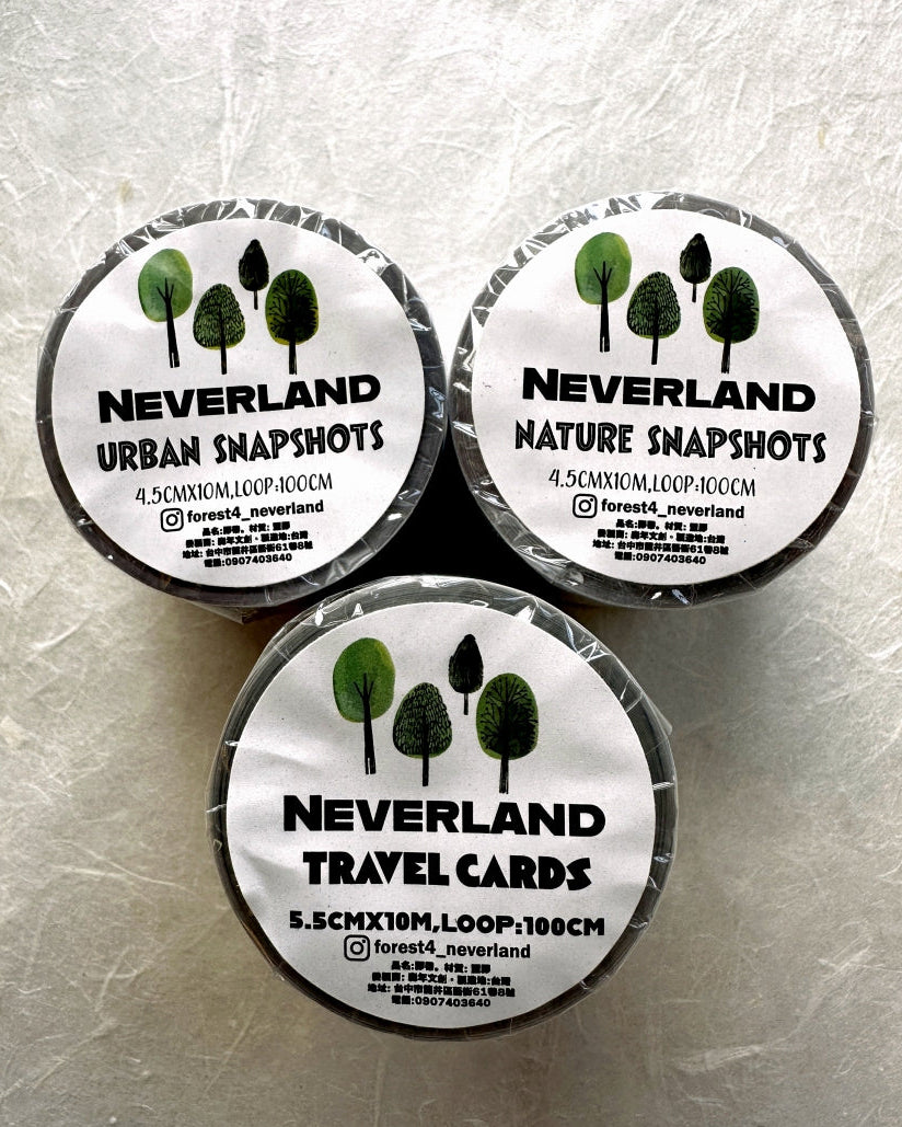 Neverland Studio - Urban Snapshots PET tape SAMPLES