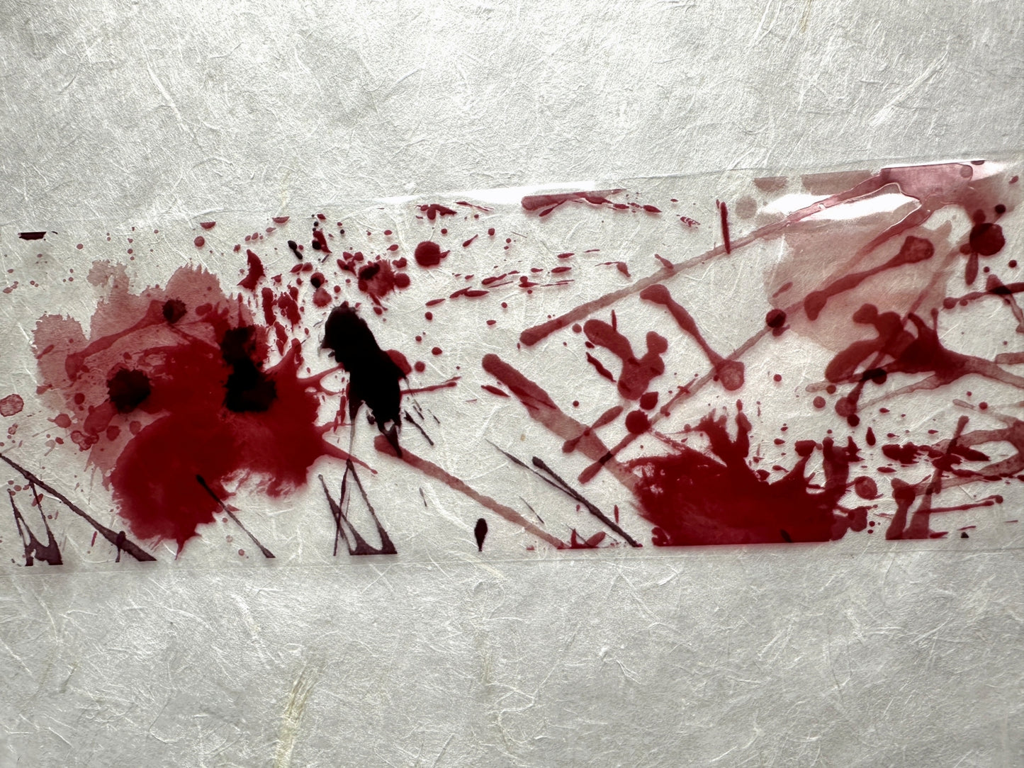 Orange Too X Studio - Bloodstains PET tape (9 x 200 cm) SAMPLES