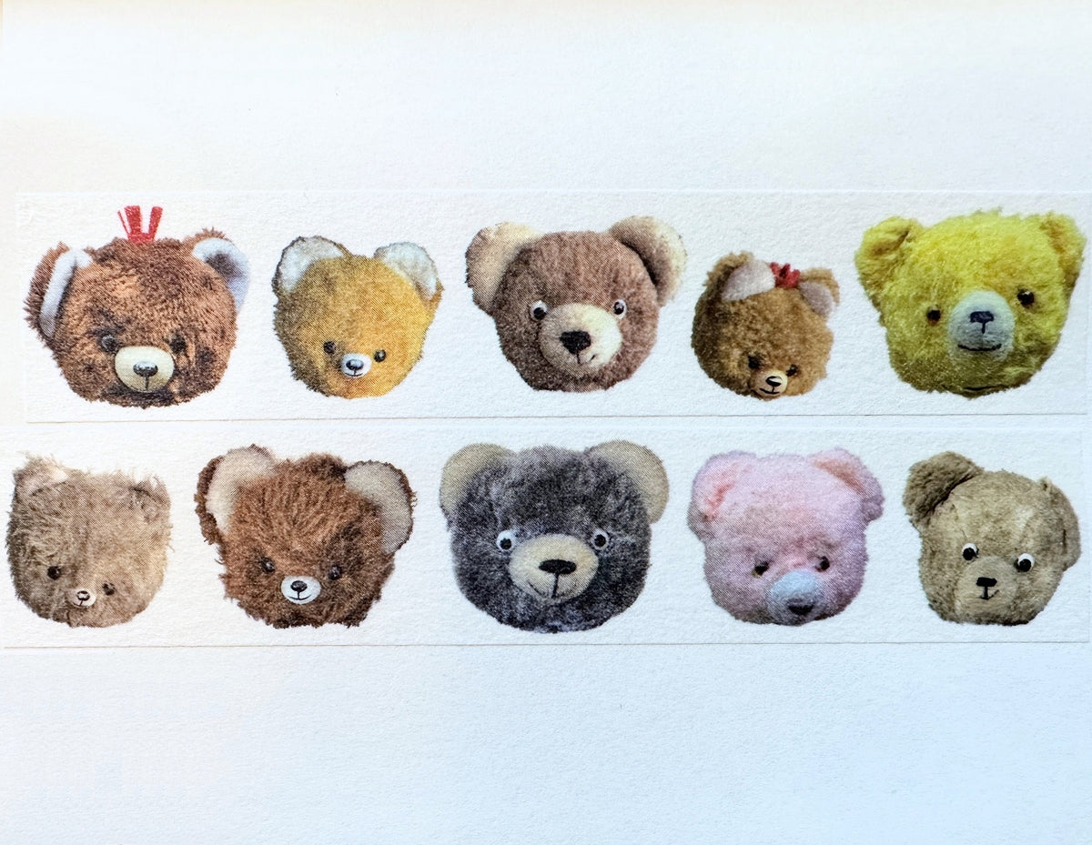Osoblanco - My Cousin DDR Alles & Gesicht Japanese washi tape SAMPLES