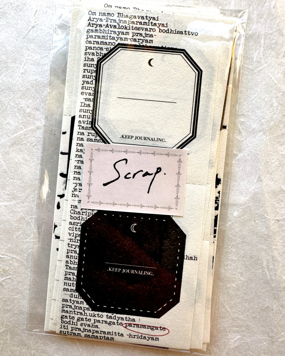 Ha7uu Studio - paper ephemera SAMPLER