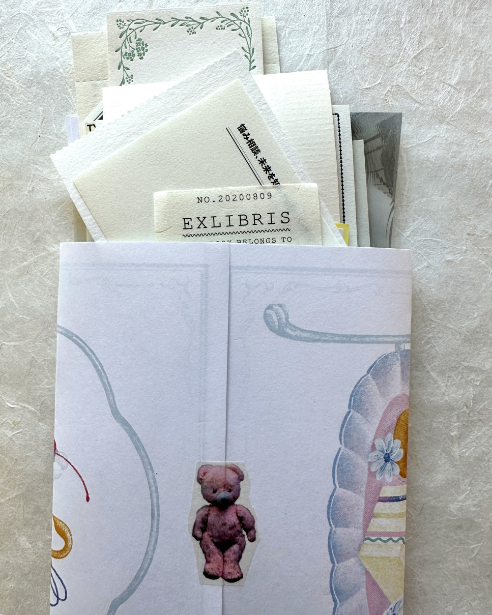 Journaling Ephemera Paper Assortment SAMPLERS (25 pieces)