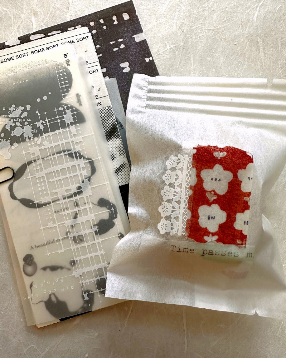 Pion - Lace kiss-cut PET tape SAMPLES