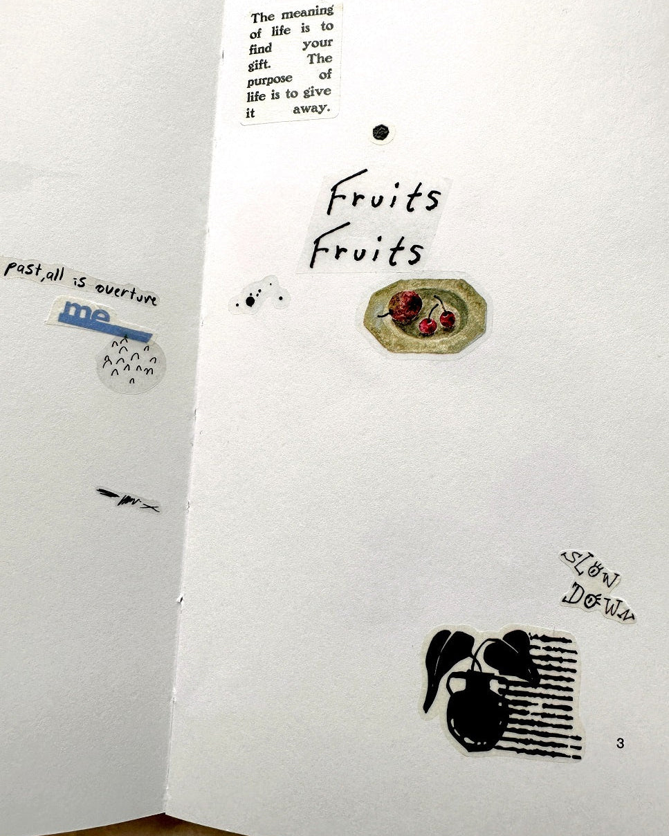 Pion - Pottery kiss-cut PET tape SAMPLES