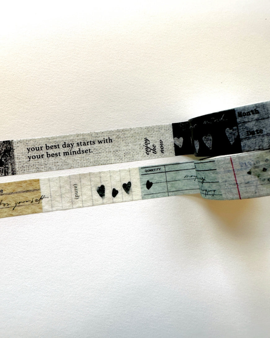 Pion - Love washi tape SAMPLES