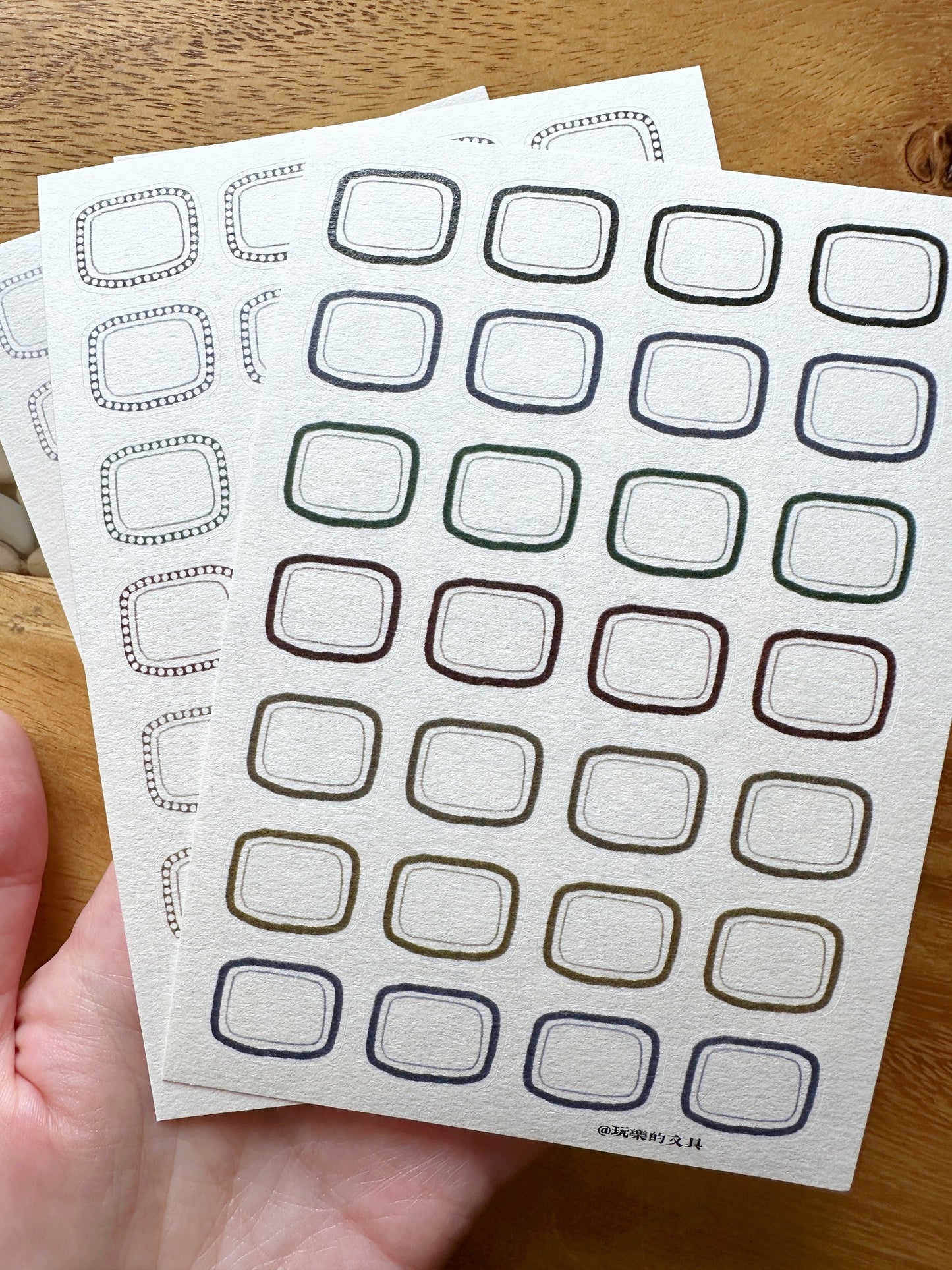 Wanle Studio - Vol. 5 Frame Stickers HALF-PACK